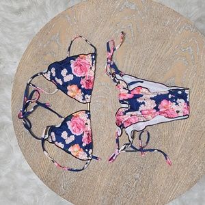 Floral Print Bikini
